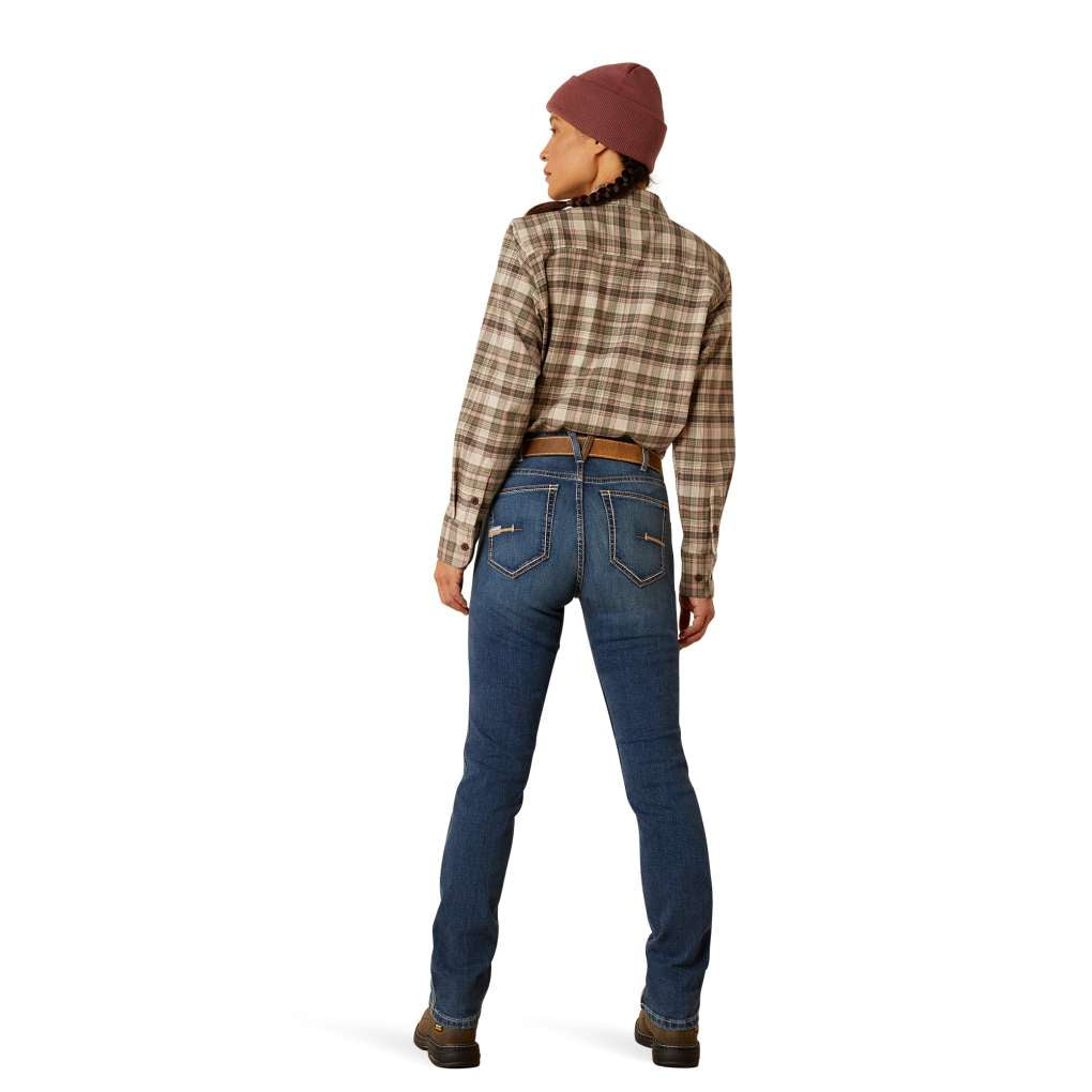 Ariat Ladies Rebar Riveter La Jolla Long High Rise Jeans