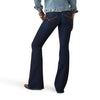 Ariat Ladies Real Yrises Pennsylvania Long Flare Jeans