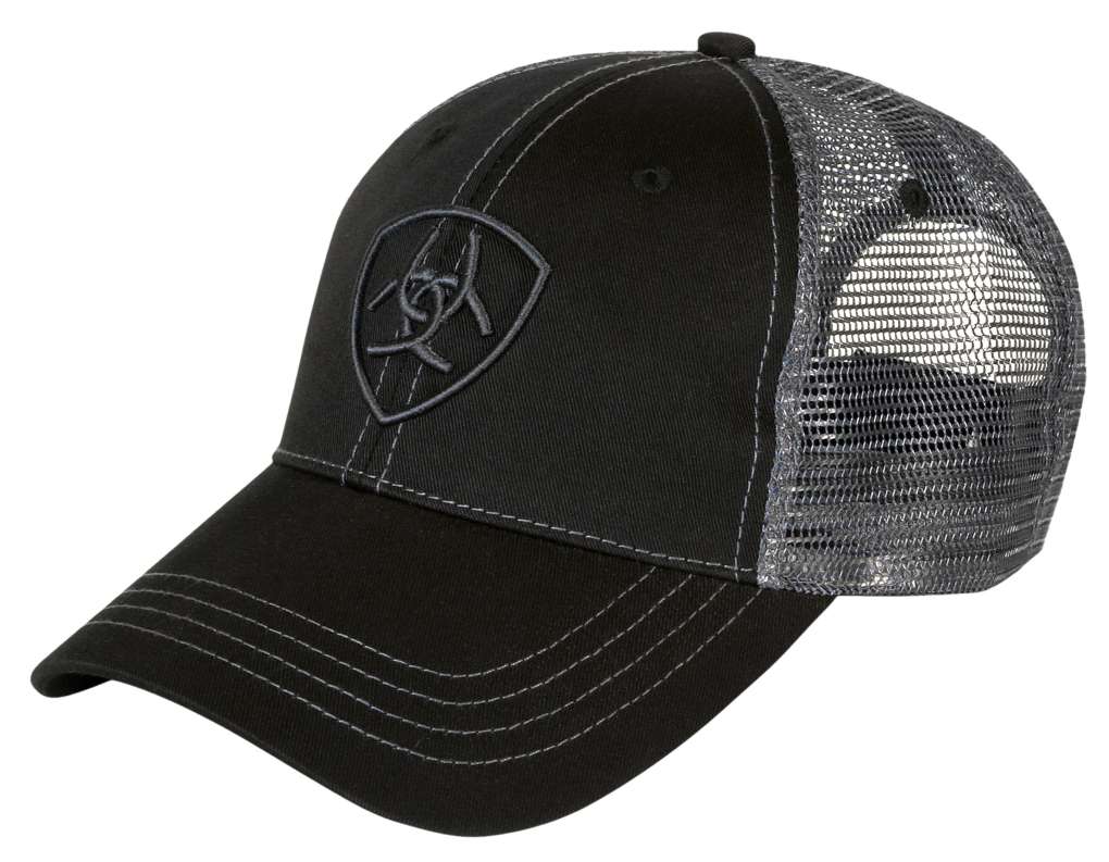 Ariat Trucker Cap Black/Charcoal