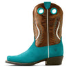 Ariat Kids Futurity Forth Worth Teal Suede/Gilded Mocha