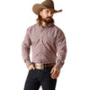 Ariat Mens Pro Elon Shirt Rose Cultivar