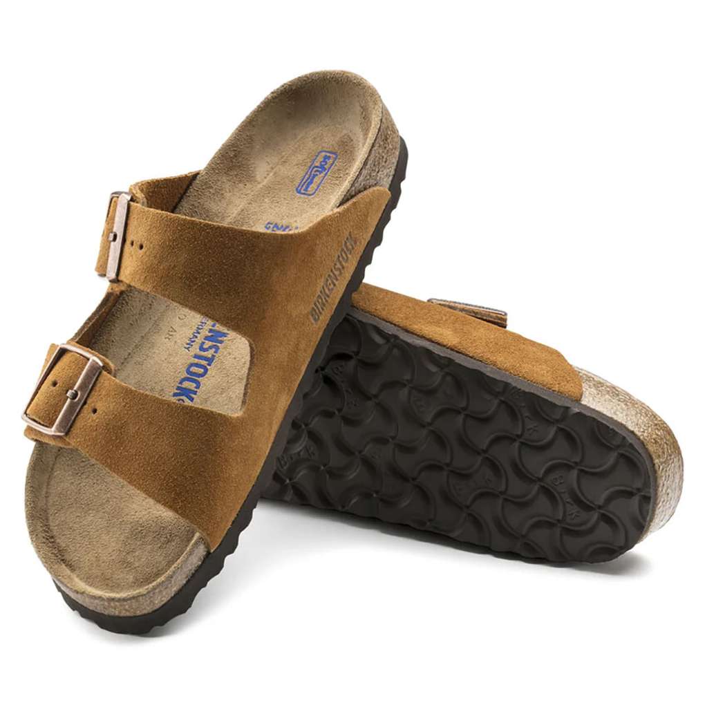 Birkenstock Arizona SFB Mink Suede Leather Regular