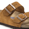 Birkenstock Arizona SFB Mink Suede Leather Regular