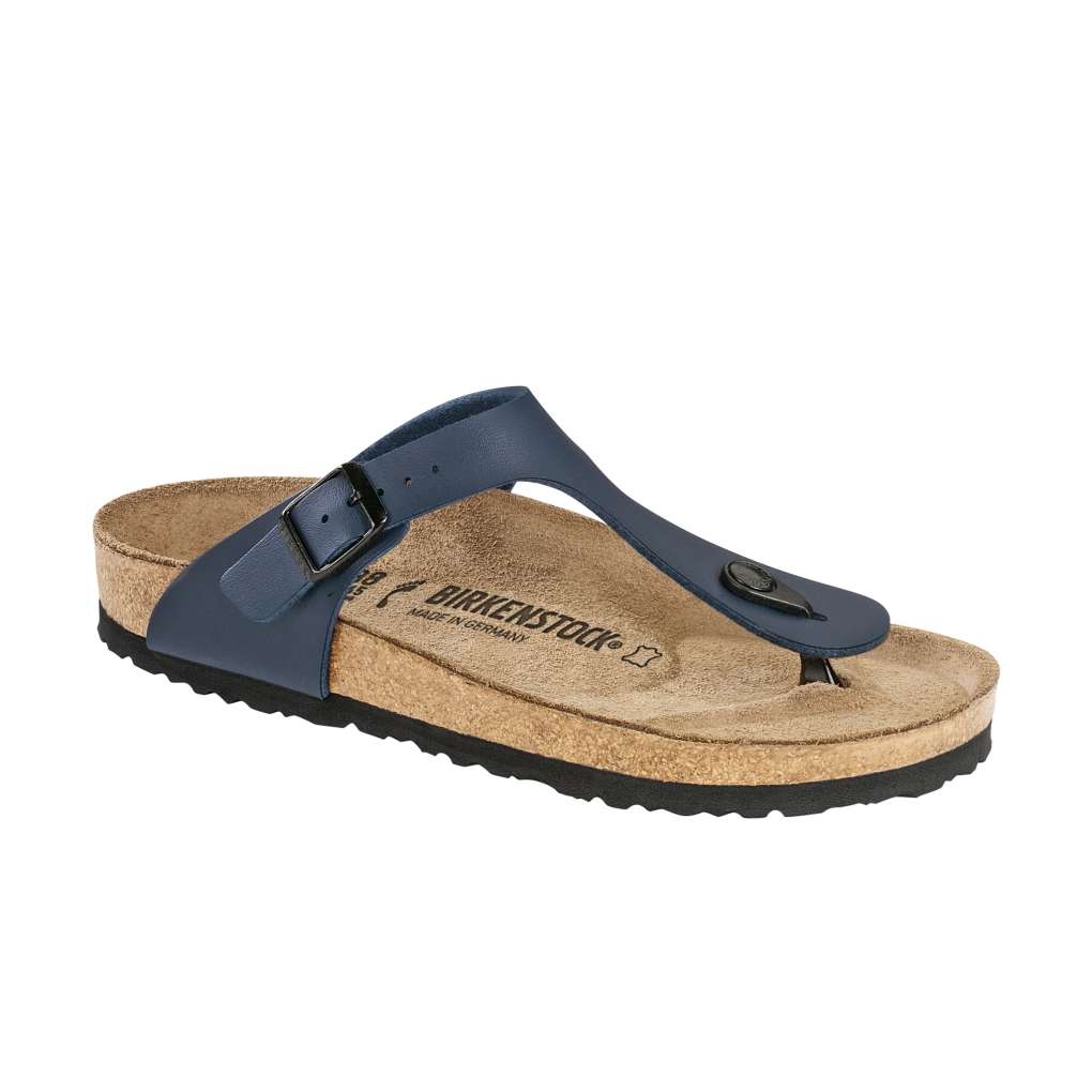 Birkenstock Gizeh Blue Birko-Flor Regular