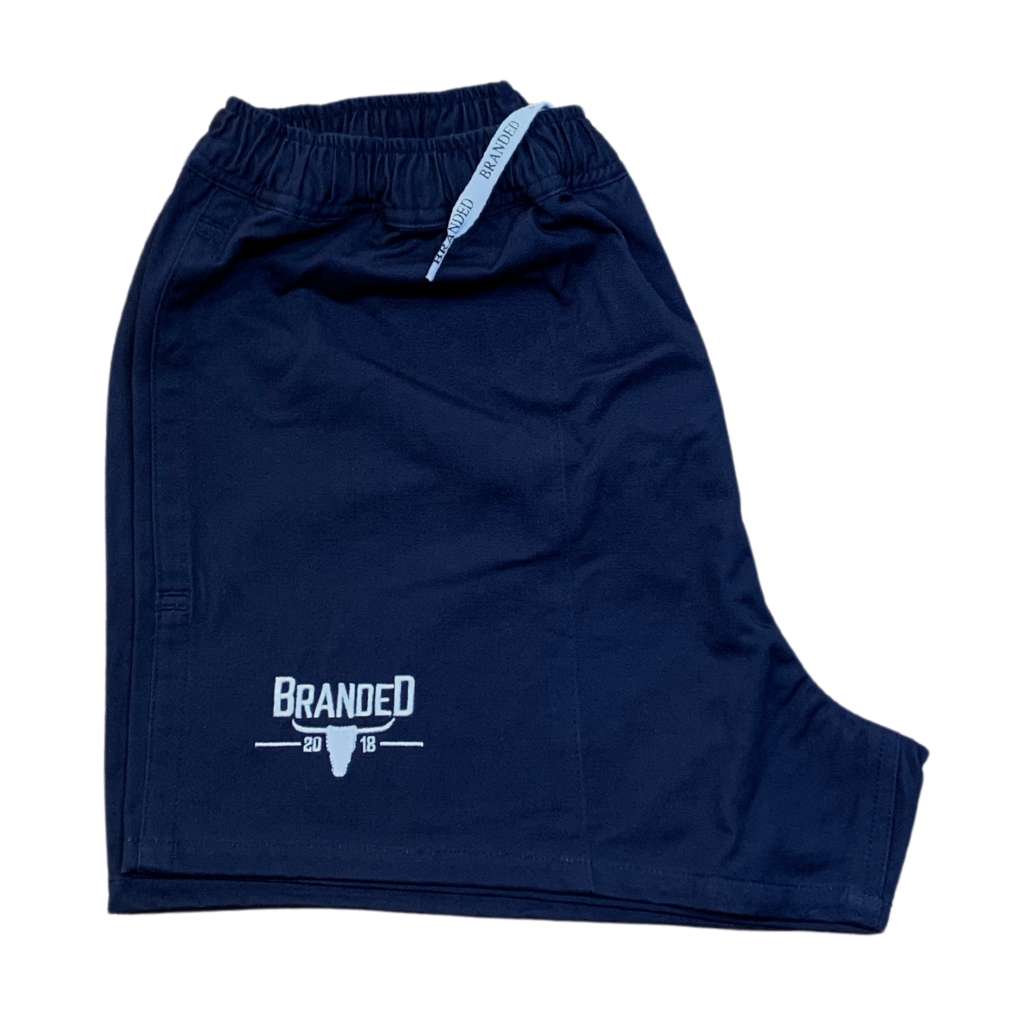 Branded Shorts Navy