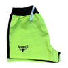 Branded Shorts Black Lime