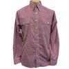 Bisley Mens Poly/Cotton BS70288 Maroon/white Check Shirt