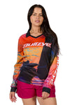 Bullzye Ladies Sunset Fishing Shirt