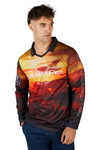 Bullzye Mens Cam Fishing Shirt