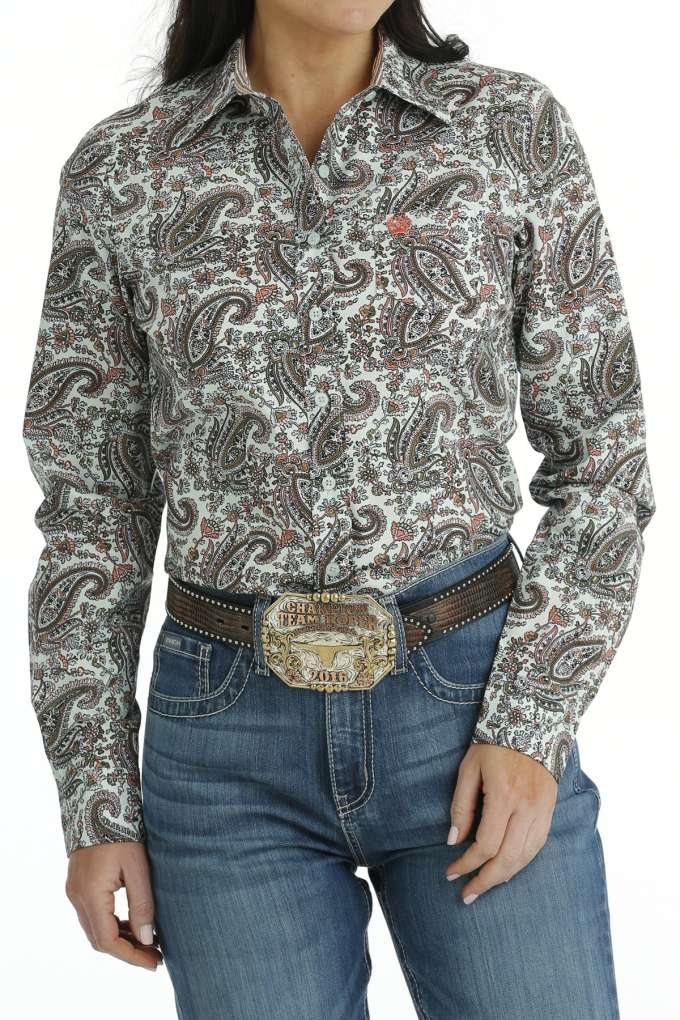 Cinch Ladies Paisley MSW9164218 Shirt