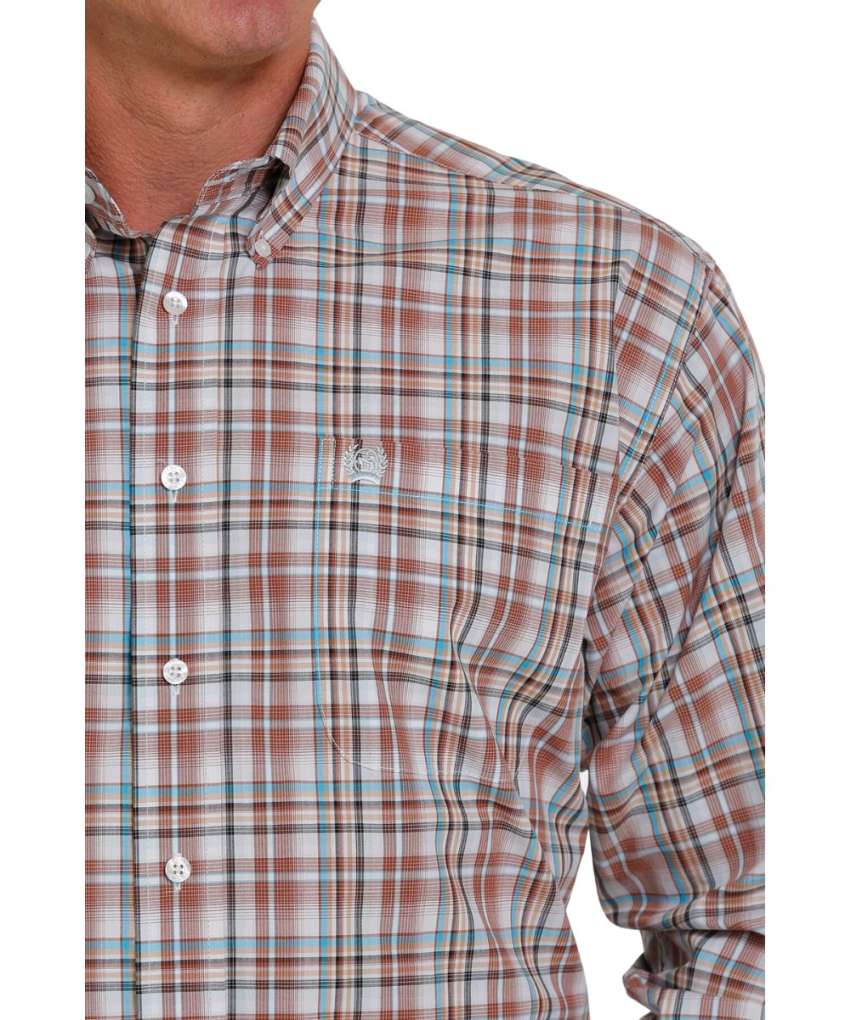 Cinch Mens Classic Plaid Shirt mtw1105612