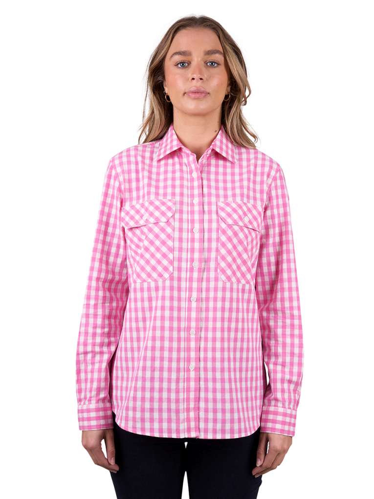 Hard Slog Ladies Melly Check Shirt