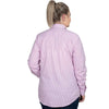 JCA Ladies Georgie Musk Pink Mini Check Workshirt