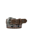 Pure Western Kids Gordan Belt Dark Tan