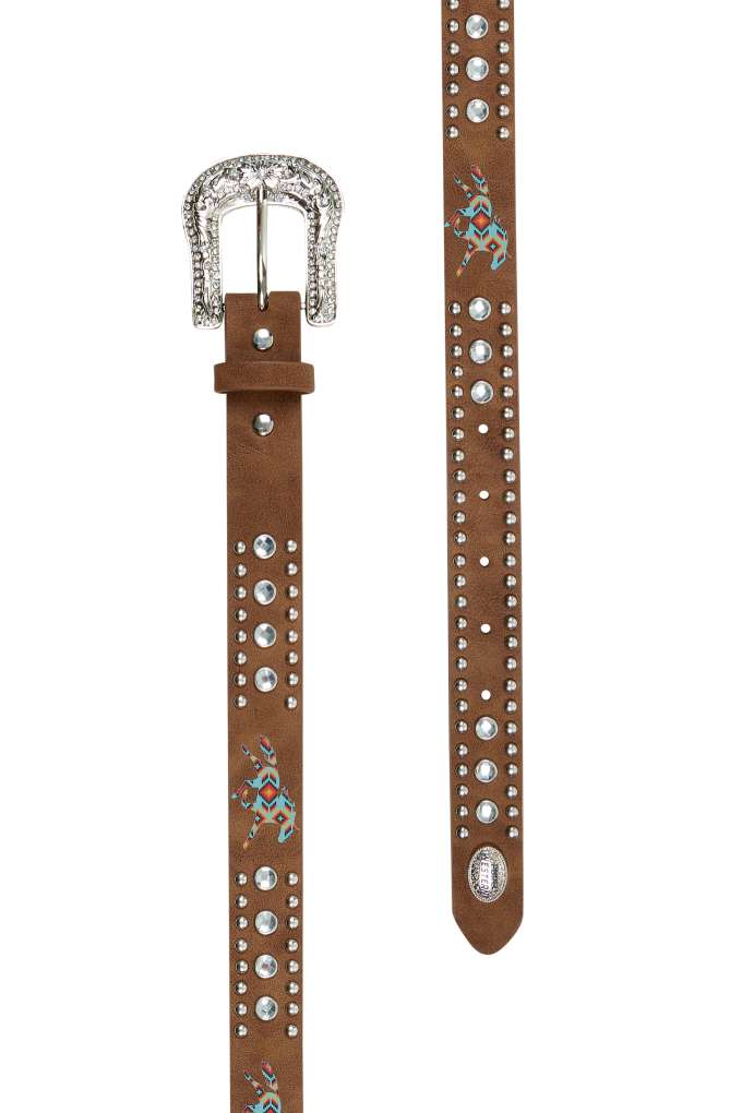 Pure Western Kids Nancy Belt Tan