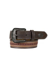 Pure Western Kids Oscar Belt Chocolate/Tan