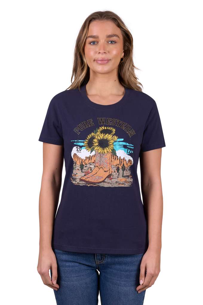 Pure Western Ladies Renee Tee