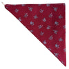 Rosie &amp; Coco Scarf Red with White Flowers