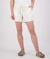 Swanndri Ladies Forager White/Taupe Print Shorts