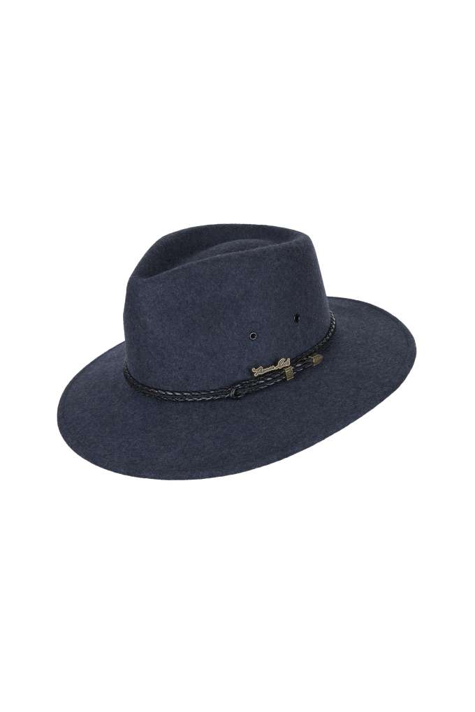 Thomas Cook Wanderer Crushable Hat Navy Marle