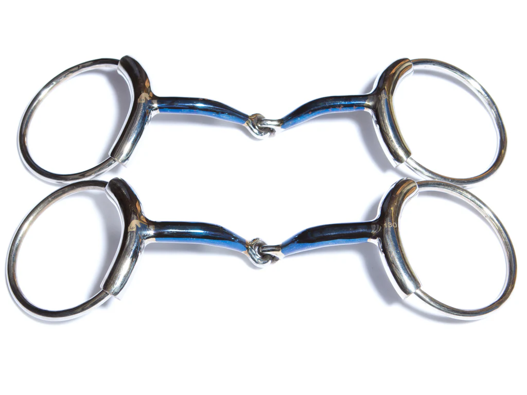 Toprail Loose Ring Tube Snaffle Bit 12mm