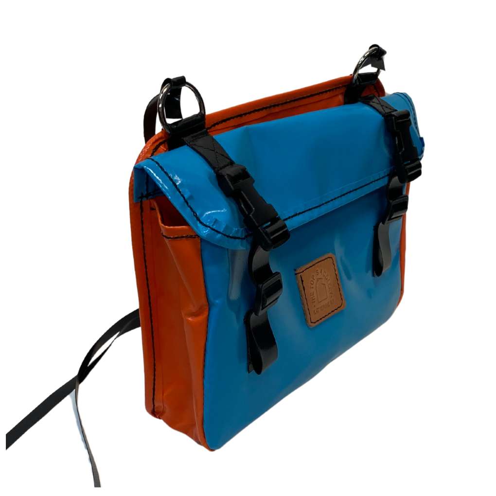 Vinyl Small Saddle Bag