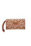 Wrangler Dakota Whipstitch Wallet Bag Tan