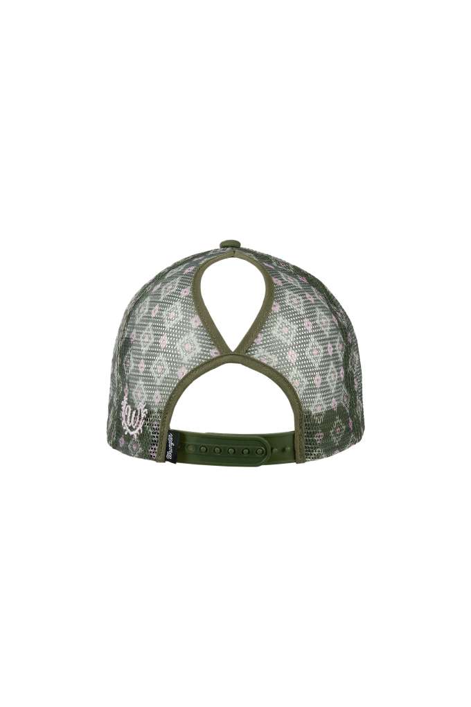 Wrangler Petra HP Ponytail Trucker Cap