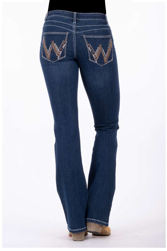 Womens wrangler hot sale booty up jeans