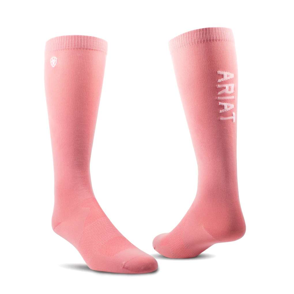 Ariat Uni Ariattek Dusty Rose Essential Socks