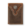 Ariat Trifold Basket Weave Wallet