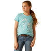 Ariat Girls Little Friend Tee Marine Blue