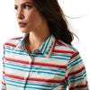 Ariat Ladies Team Kirby Stretch Shirt Rosa Serape