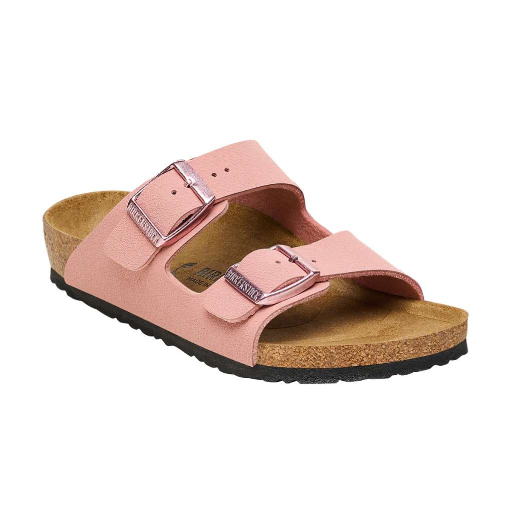 Birkenstock Kids Arizona Pink Clay Birk/Buc Narrow