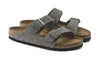 Birkenstock Arizona Desert Buck Whale Grey Nubuck Regular