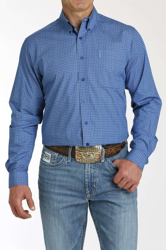 Cinch Mens MTW1347105 Modern Fit Shirt