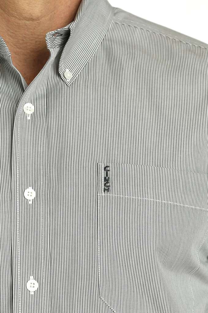 Cinch Mens Pinstripe MTW1347102 Modern Shirt