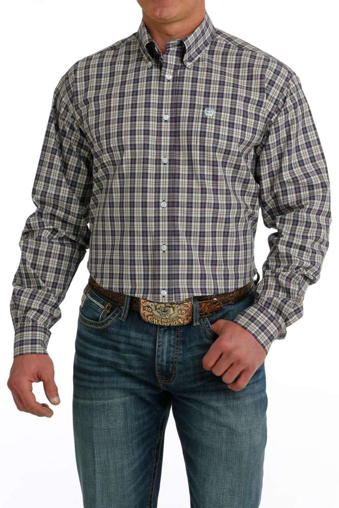 Cinch Mens Plaid MTW1105740 Shirt