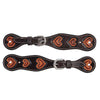 Fort Worth Hearts Spur Straps