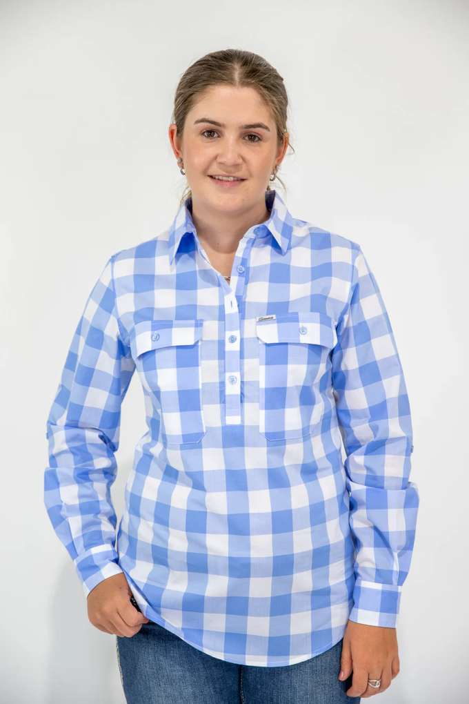 Grovers Ladies Abagail Check Shirt