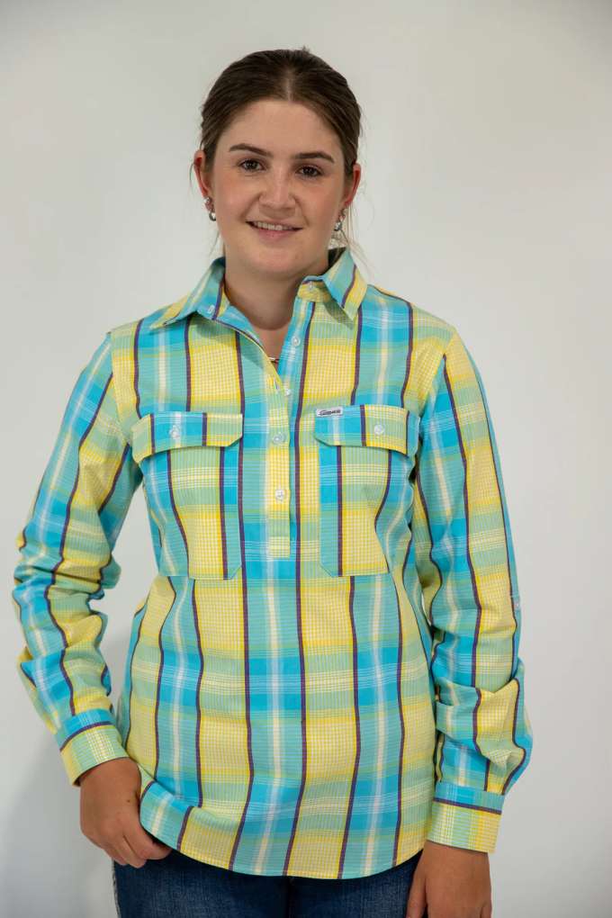 Grovers Ladies Kylie Plaid Shirt