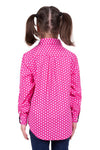 Hard Slog Kids Kelly Half Placket Shirt