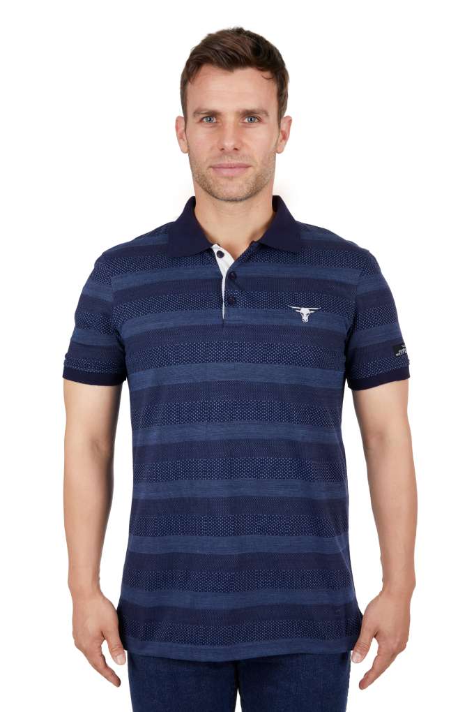 Pure Western Mens Chad Polo