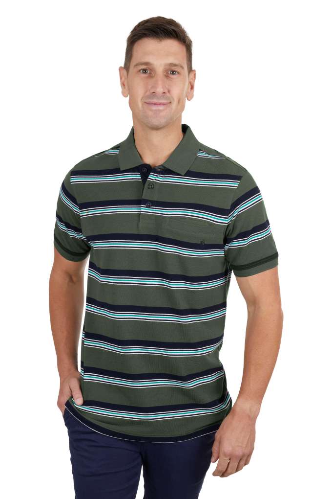 Thomas Cook Mens Axel Striped Polo