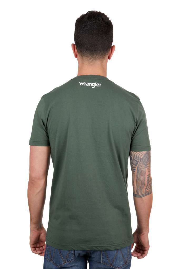 Wrangler Mens Ethan Tee Cypress