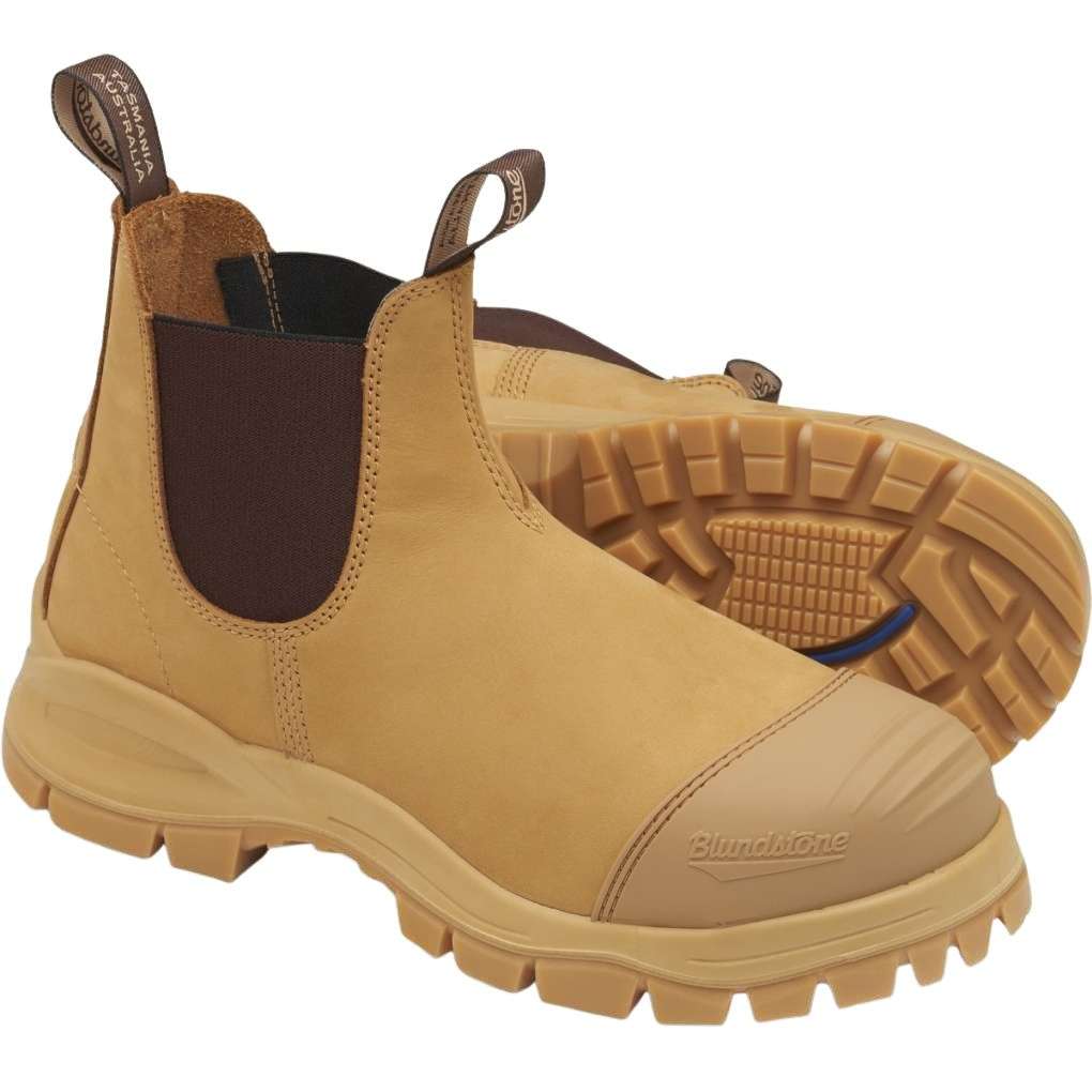 Blundstone 989 Elastic Side Safety Boot Nubuck The Top Saddlery