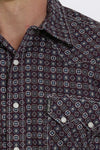 Cinch Mens Feature Tile Shirt