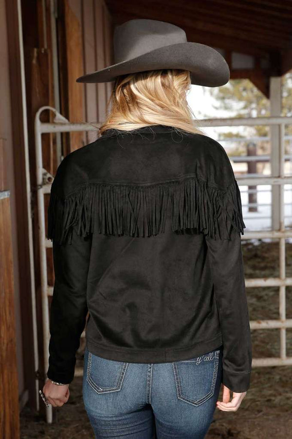 Cruel Girl Ladies Fringe Jacket | The Top Saddlery