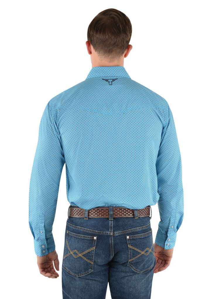 Pure Western Mens Roy Western Shirt