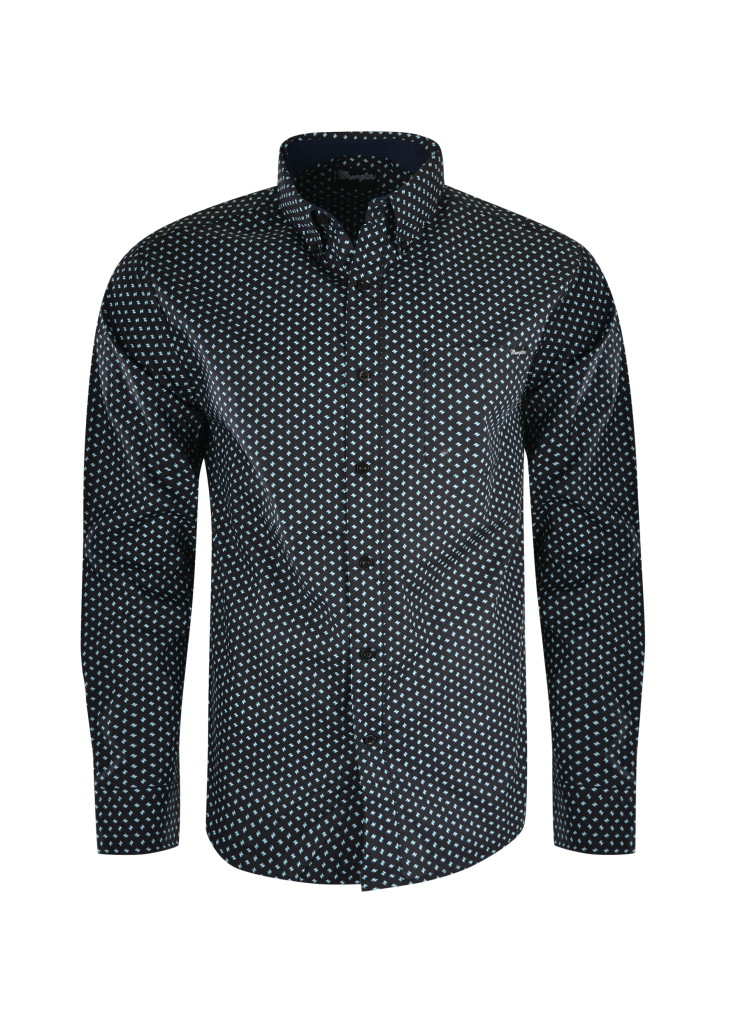 Wrangler Mens Concord Print Shirt